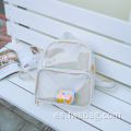 Fashion Casual Transparent Zipper Otras mochilas de color personal